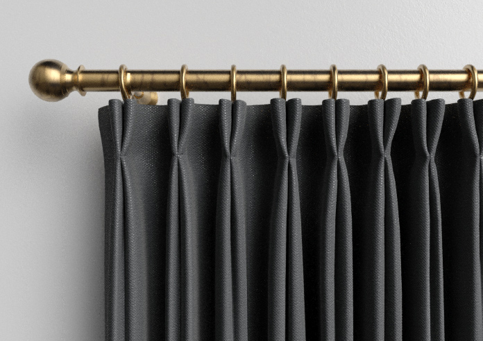Sydney, Charcoal - Made to Measure Curtains - Image 10